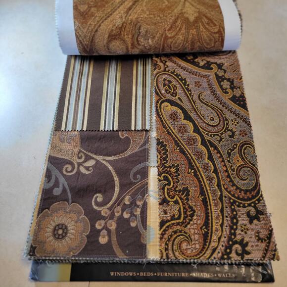 Kasmir Fabric Sample Book  Prints Woven Solid by Color Quilting Huge Heavy - Picture 15 of 16